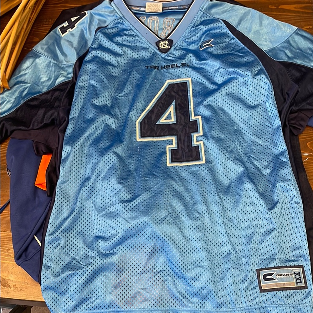 Colosseum Men's Blue Tar Heels Jersey